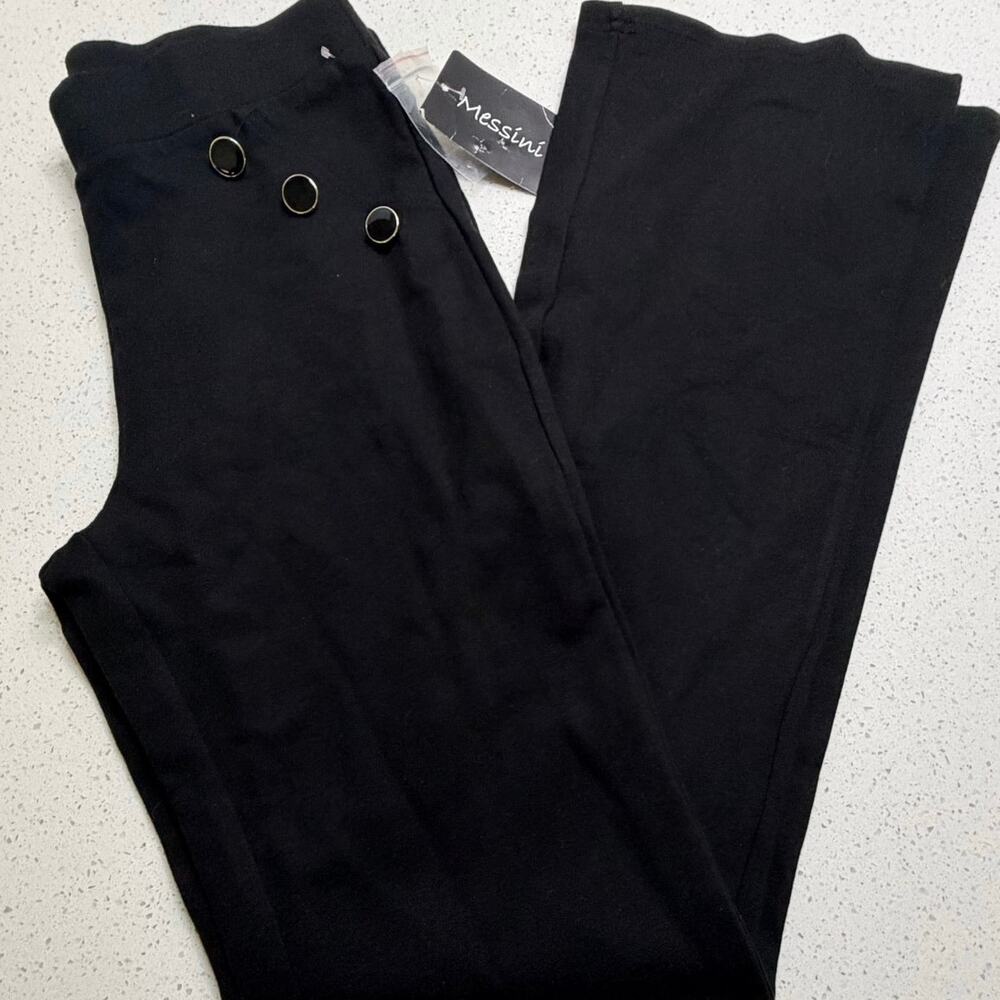 NEW Messini Black Pants Women's Size  Small